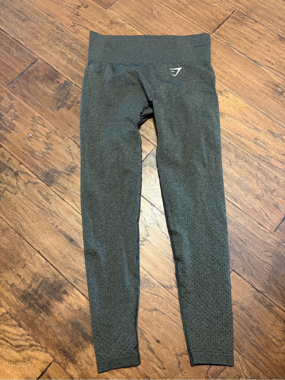 Gymshark Seamless High-Waist Leggings - Olive Green